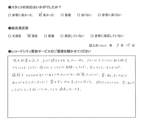 買取アンケート｜2023年9月