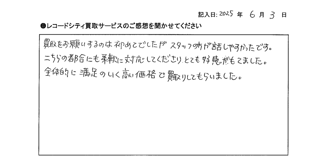 買取アンケート｜2025年6月