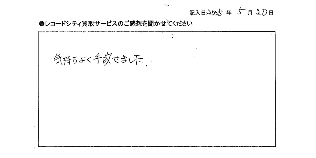 買取アンケート｜2025年5月