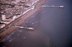 1980年代ブライトンの桟橋