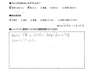 買取アンケート｜2025年11月