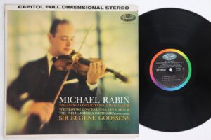 パガニーニ：ヴァイオリン協奏曲 第1番・第2番 / マイケル・レビン