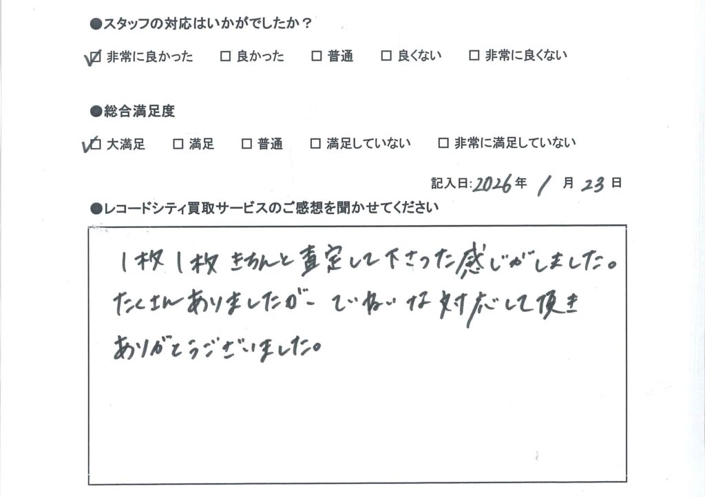 買取アンケート｜2025年1月